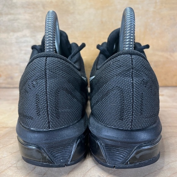 Nike Air Max Tailwind 6 REFLECTIVE Womens Size 6.5 Shoes Sneakers Black Silver - Picture 4 of 9